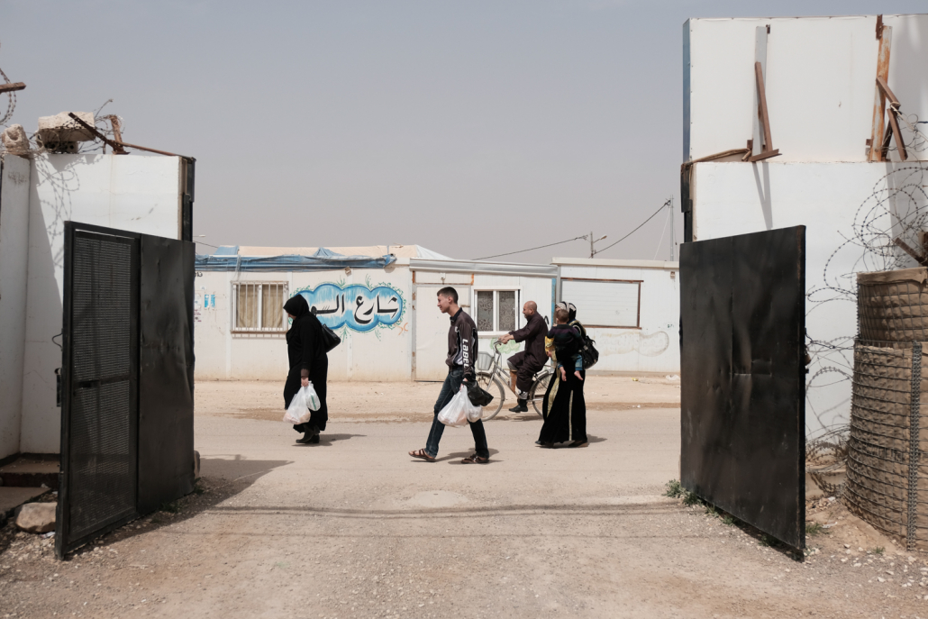 General view of Zaatari refugee camp, Jordan, 2018. (Siren Associates)