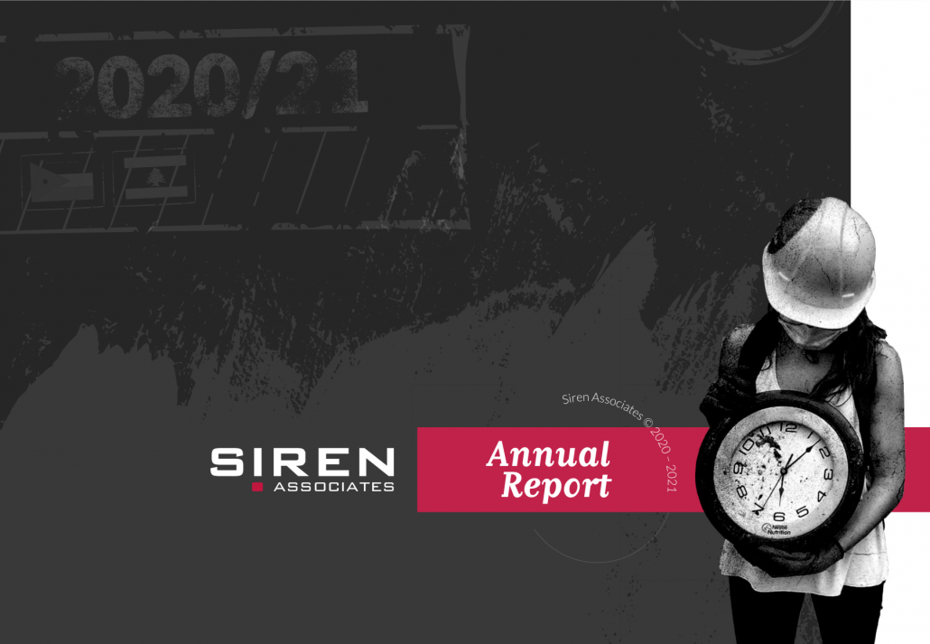 Annual Report 20-21 Cover